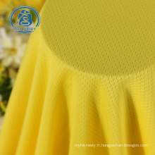 Matériau Dri Fit Dri Sportswear, tissu à 100% en maille en polyester, tissu de maillot de football de 150 gsm